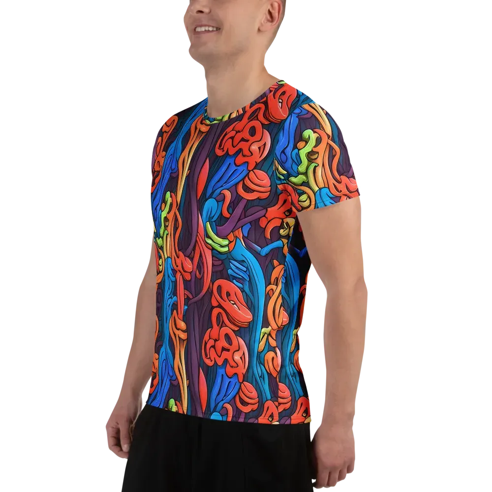 Tooker's Reverie on Men's Athletic T-Shirt — Left