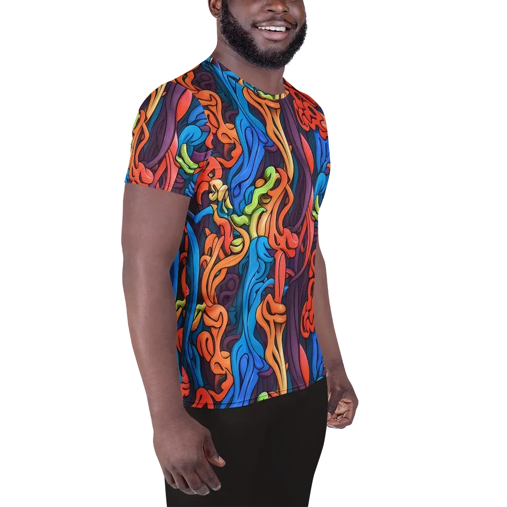 Tooker's Reverie on Men's Athletic T-Shirt — Right