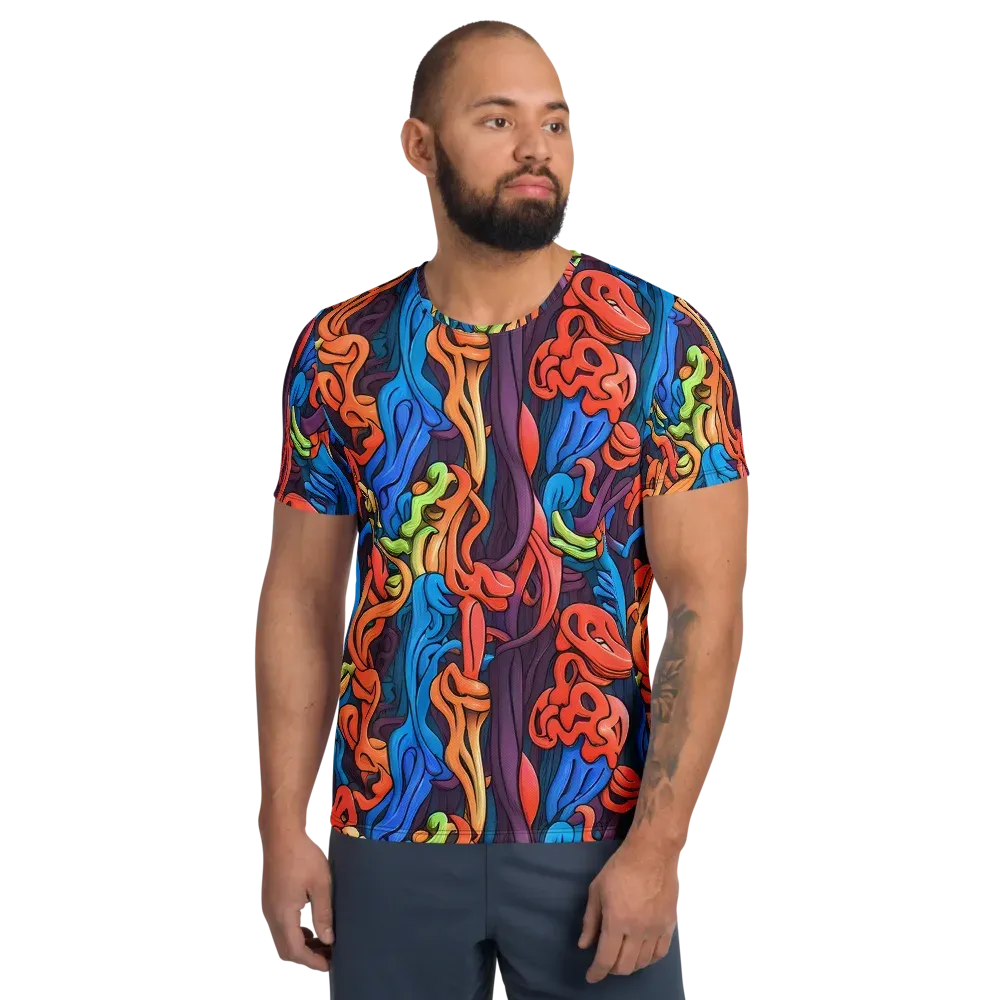 Tooker's Reverie on Men's Athletic T-Shirt — Front