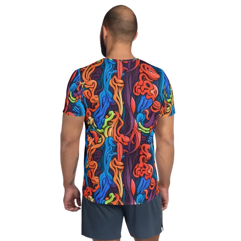 Tooker's Reverie on Men's Athletic T-Shirt — Back