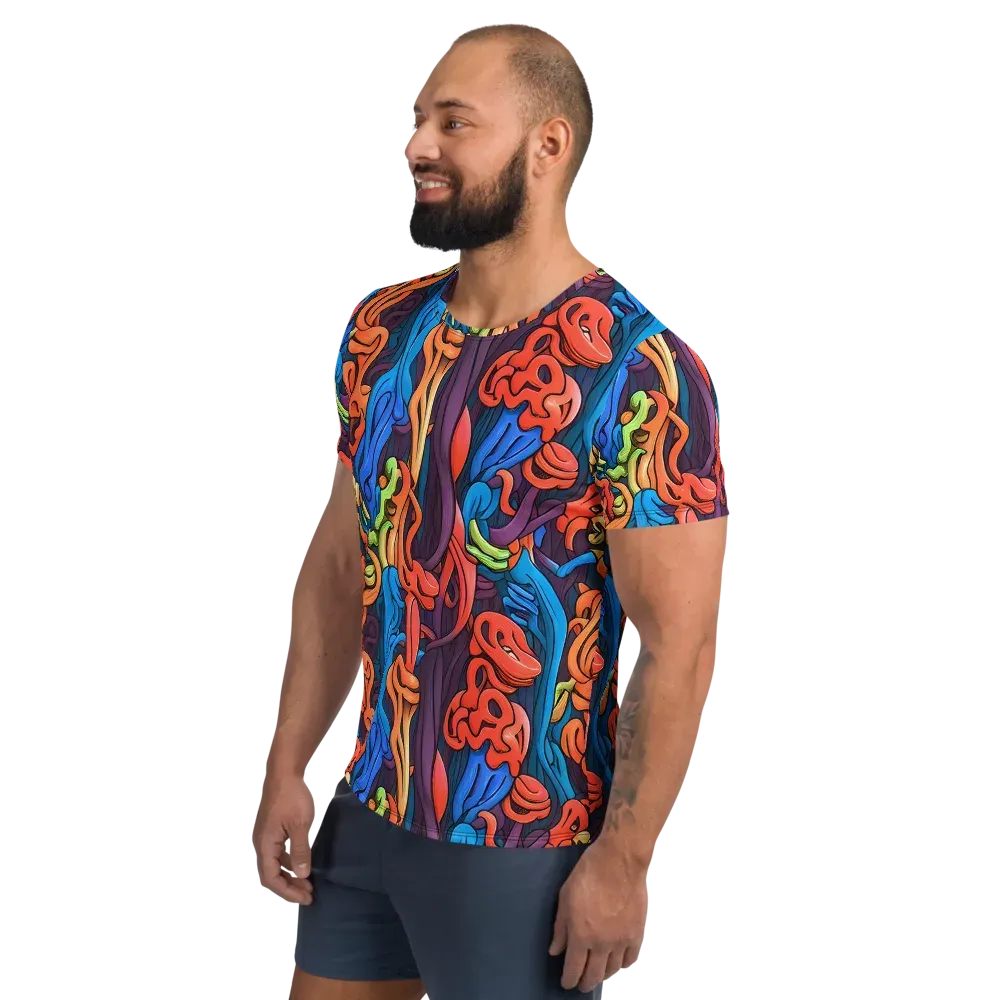 Tooker's Reverie on Men's Athletic T-Shirt — Left