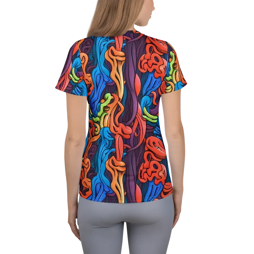 Tooker's Reverie on Women's Athletic T-Shirt — Back