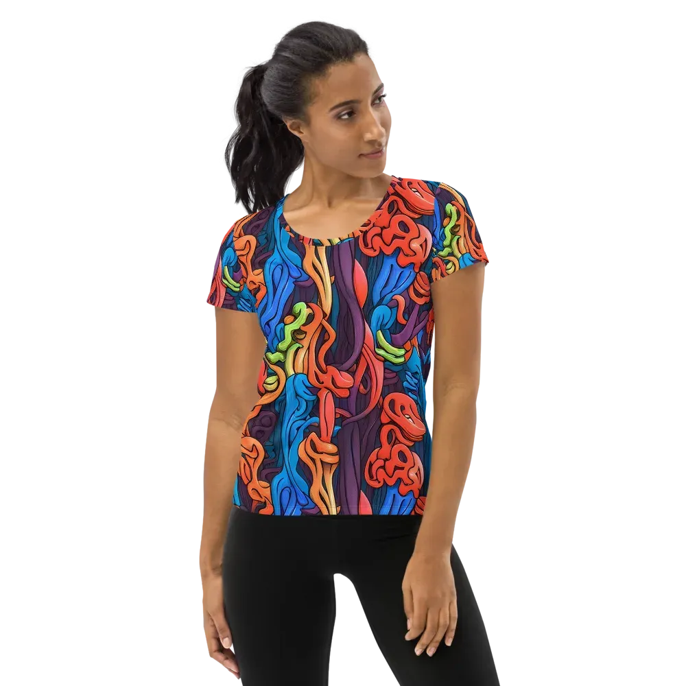 Tooker's Reverie on Women's Athletic T-Shirt — Front