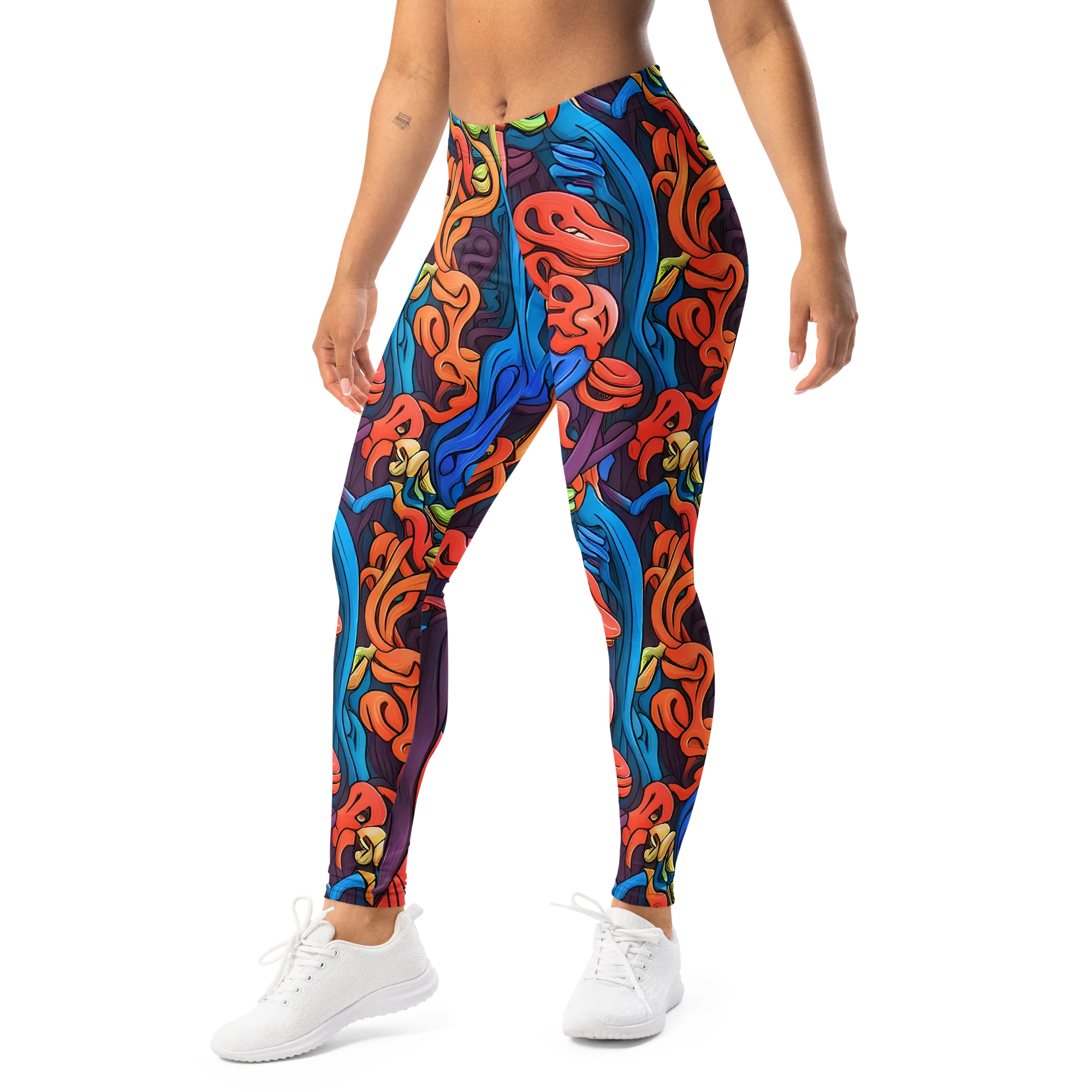 Tooker's Reverie on Leggings — Left Front