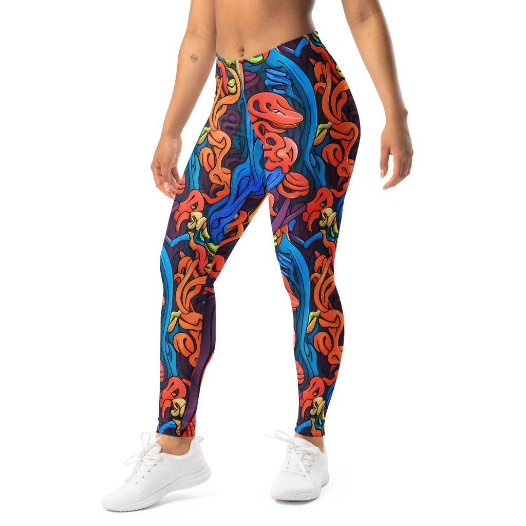 Tooker's Reverie on Leggings — Left Front