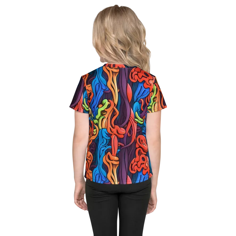 Tooker's Reverie on Kids Crew Neck T-Shirt — Back