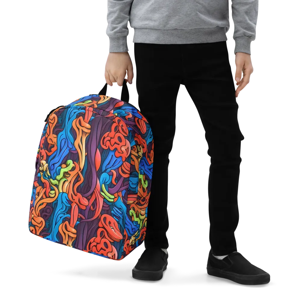Tooker's Reverie on Minimalist Backpack — Zoomed-in