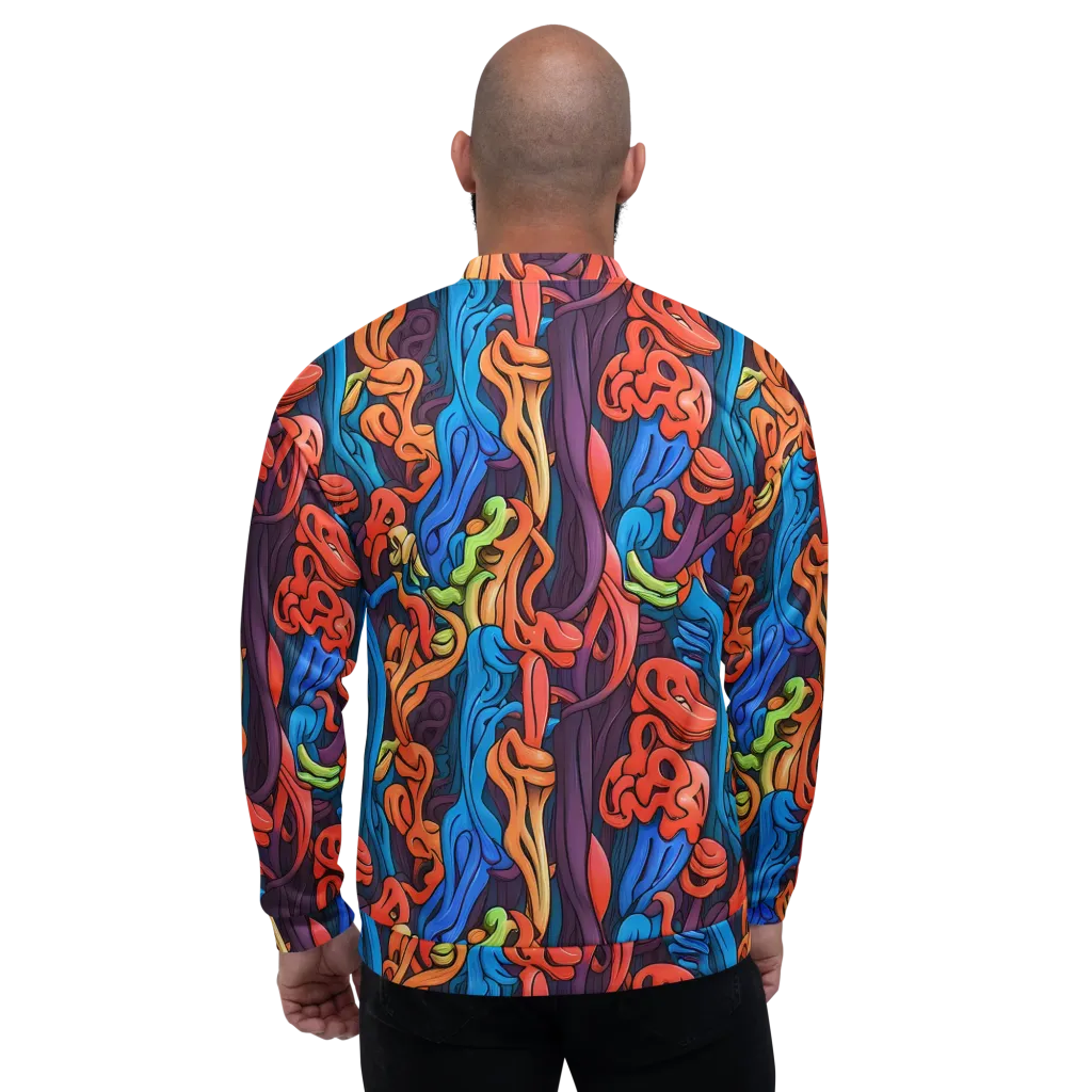 Tooker's Reverie on Bomber Jacket — Back