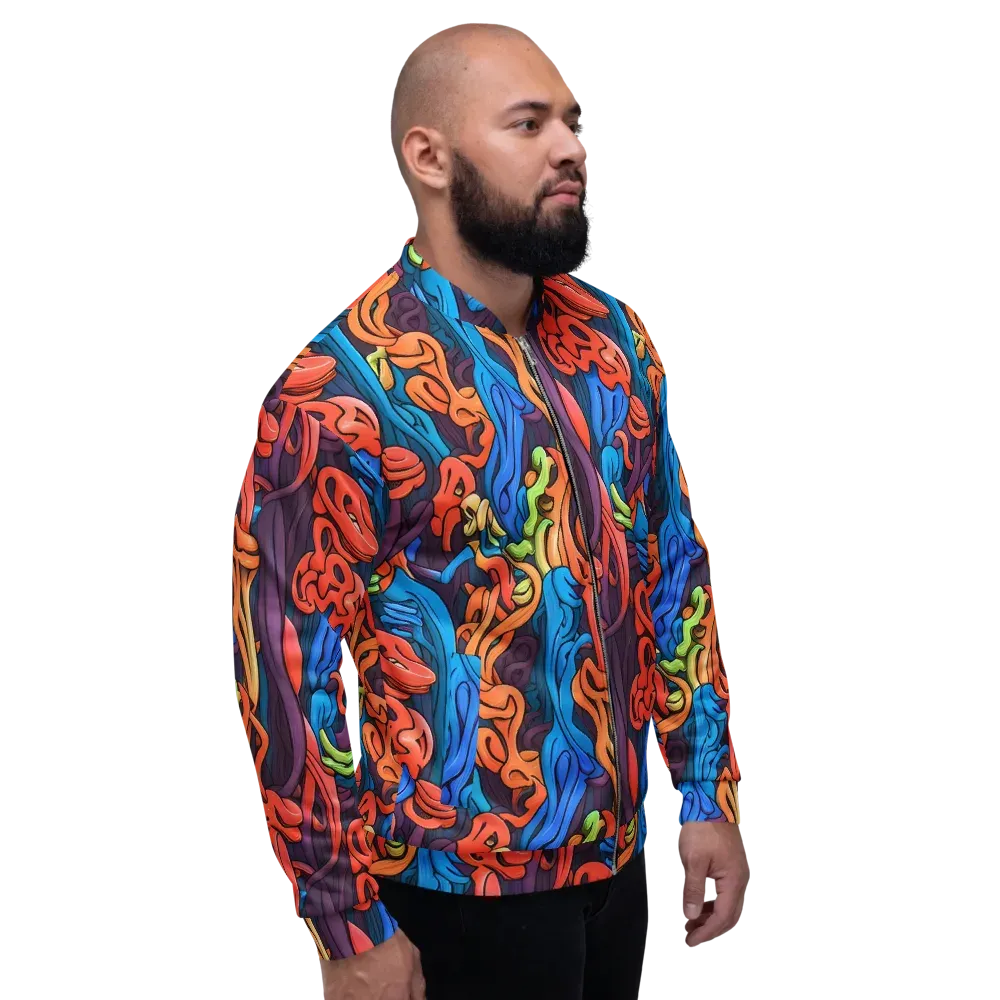 Tooker's Reverie on Bomber Jacket — Right