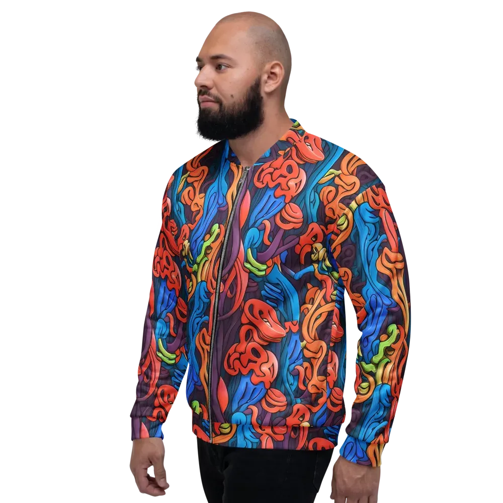 Tooker's Reverie on Bomber Jacket — Left