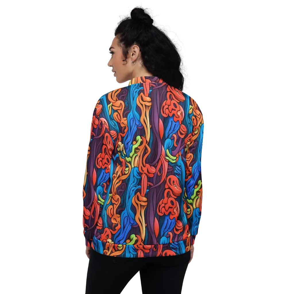 Tooker's Reverie on Bomber Jacket — Back