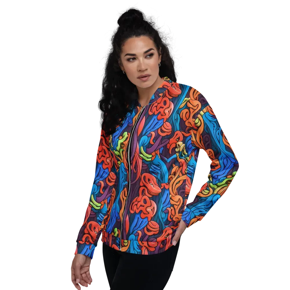 Tooker's Reverie on Bomber Jacket — Left
