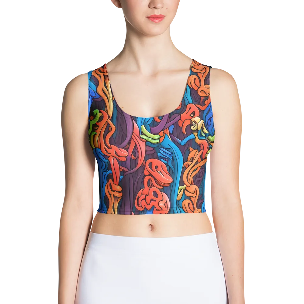 Tooker's Reverie on Crop Top — Front