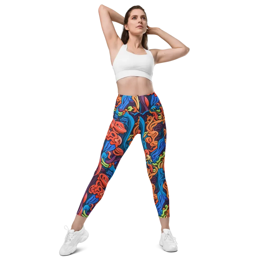 Tooker's Reverie on Leggings with Pockets — Front