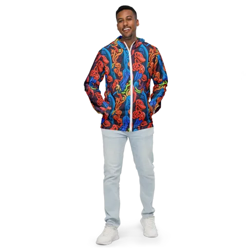 Tooker's Reverie on a Men's Windbreaker
