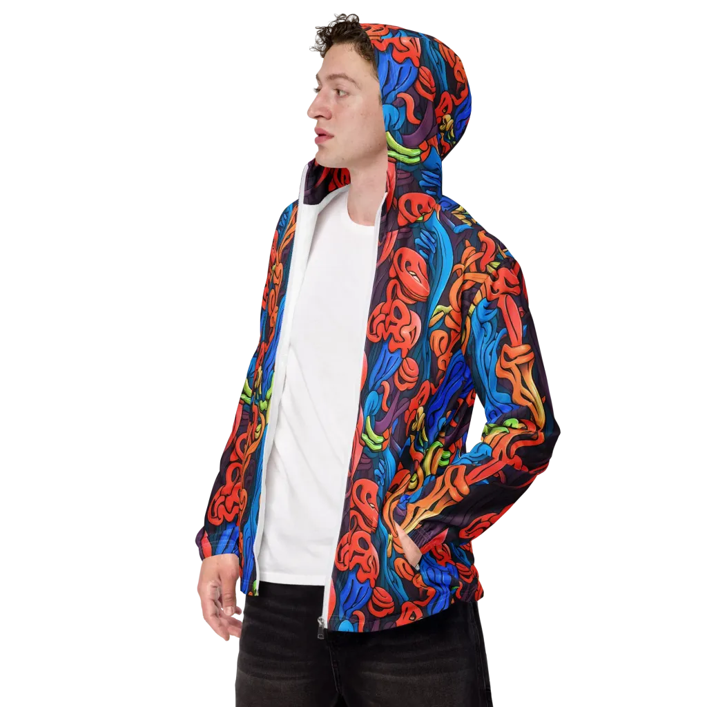 Tooker's Reverie on Men's Windbreaker — Left Front
