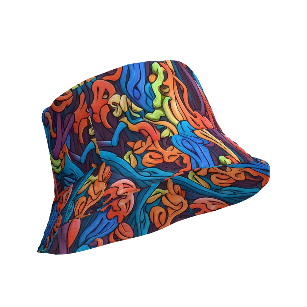 Tooker's Reverie on Reversible Bucket Hat — Product details Outside