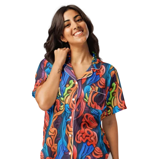 Tooker's Reverie on a Women's Short Sleeve Pajama Top