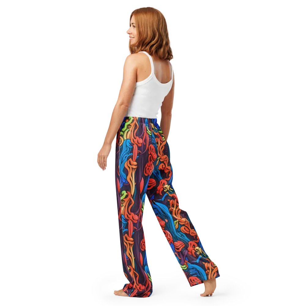 Tooker's Reverie on Women's Pajama Pants — Back