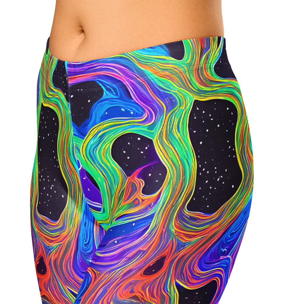 Infinite Chromatics on Capri Leggings — Zoomed-in