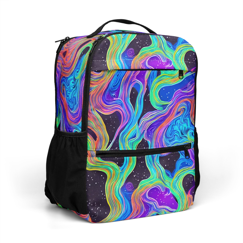 Infinite Chromatics on Utility Backpack — Right Front