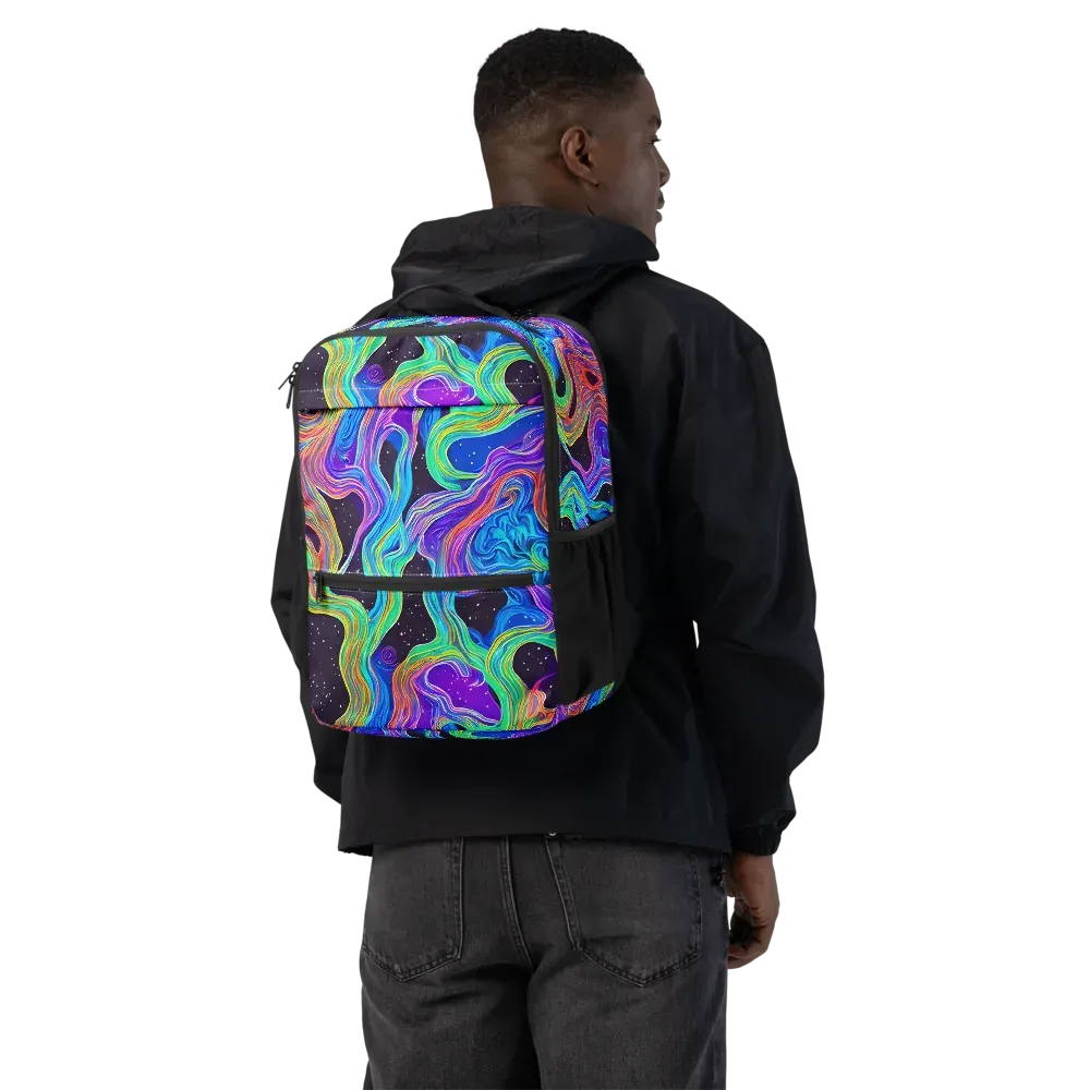 Infinite Chromatics on Utility Backpack — Back