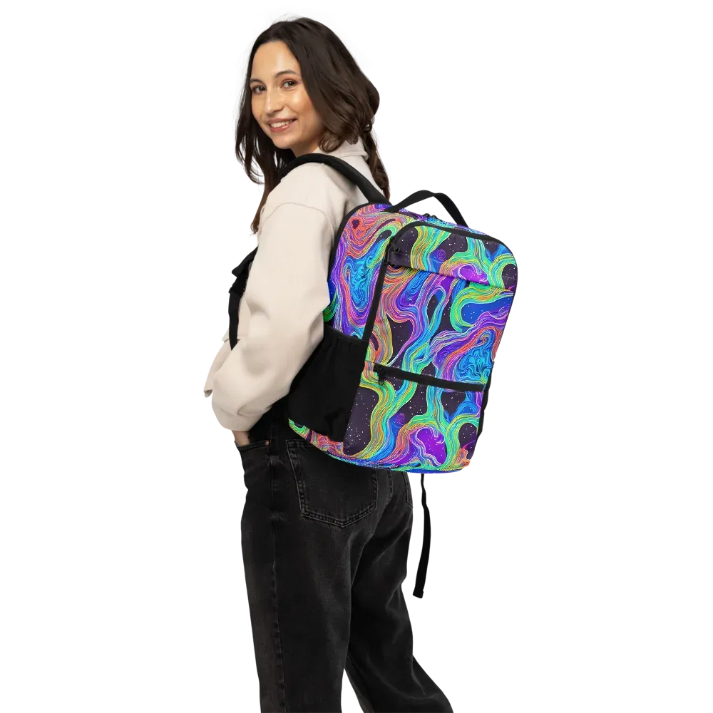 Infinite Chromatics on Utility Backpack — Back