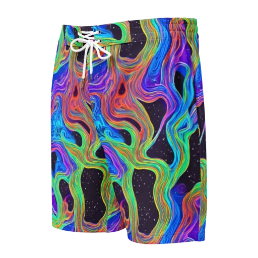Infinite Chromatics on a Men's Board Shorts