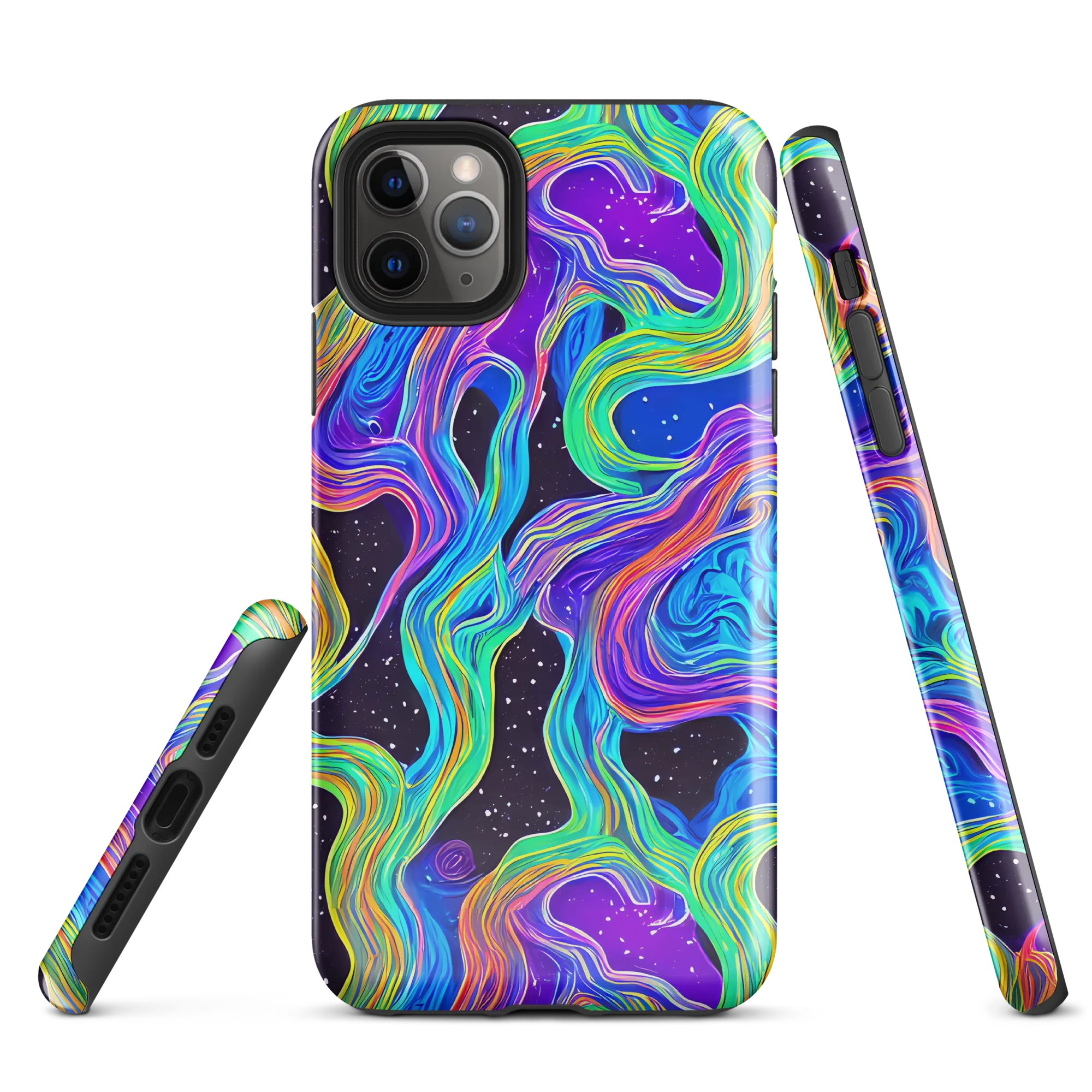 Infinite Chromatics on Tough Case for iPhone® — Front
