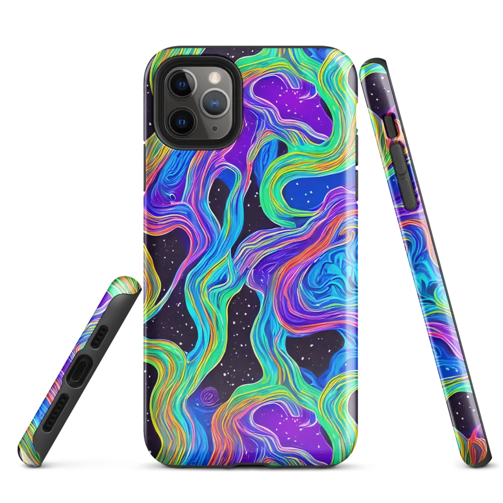 Infinite Chromatics on Tough Case for iPhone® — Front