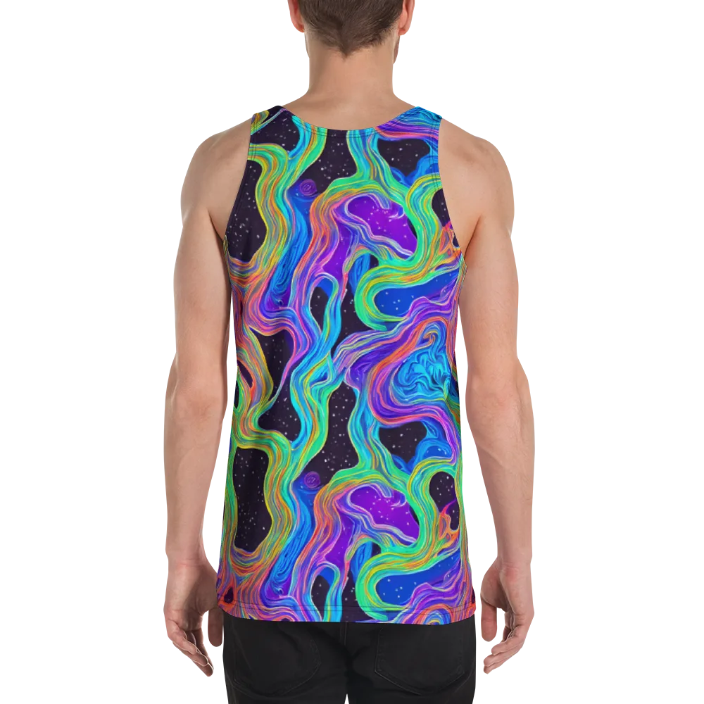 Infinite Chromatics on Men's Tank Top — Back