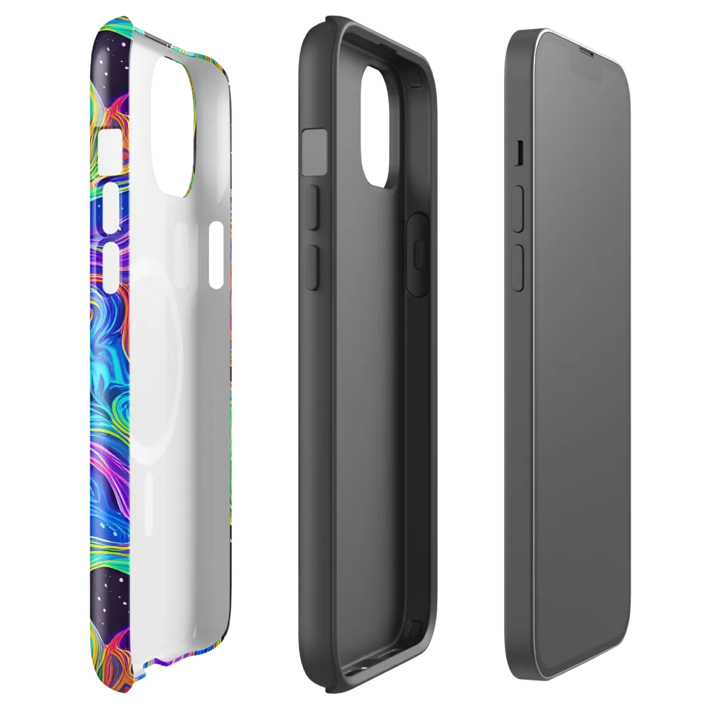 Infinite Chromatics on MagSafe Tough Case for iPhone® — Front