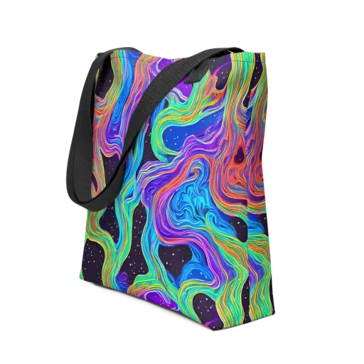 Infinite Chromatics on a Tote Bag