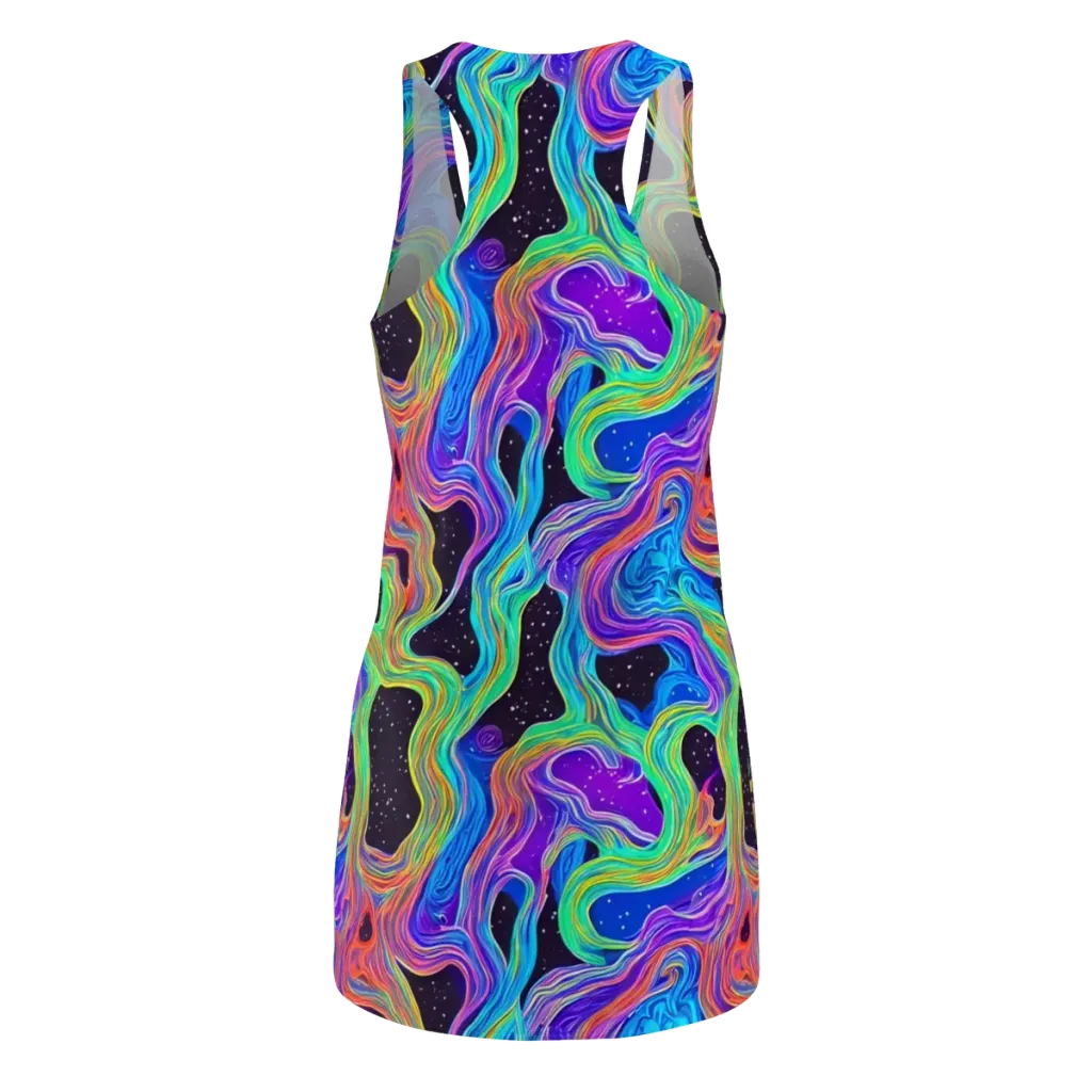Infinite Chromatics on Racerback Dress — Back