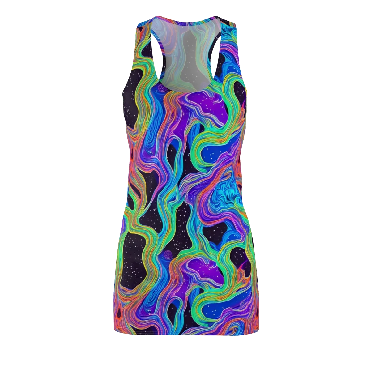 Infinite Chromatics on Racerback Dress — Front
