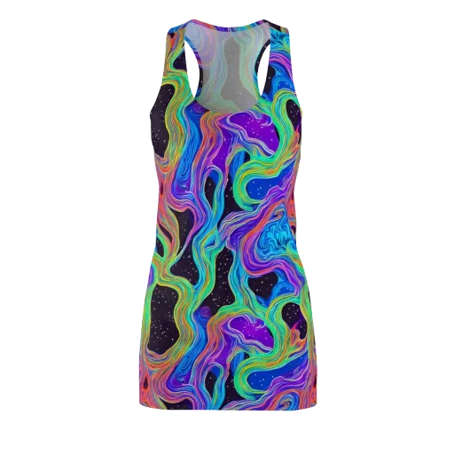 Infinite Chromatics on a Racerback Dress