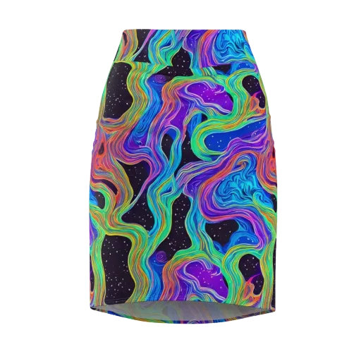 Infinite Chromatics on a Pencil Skirt