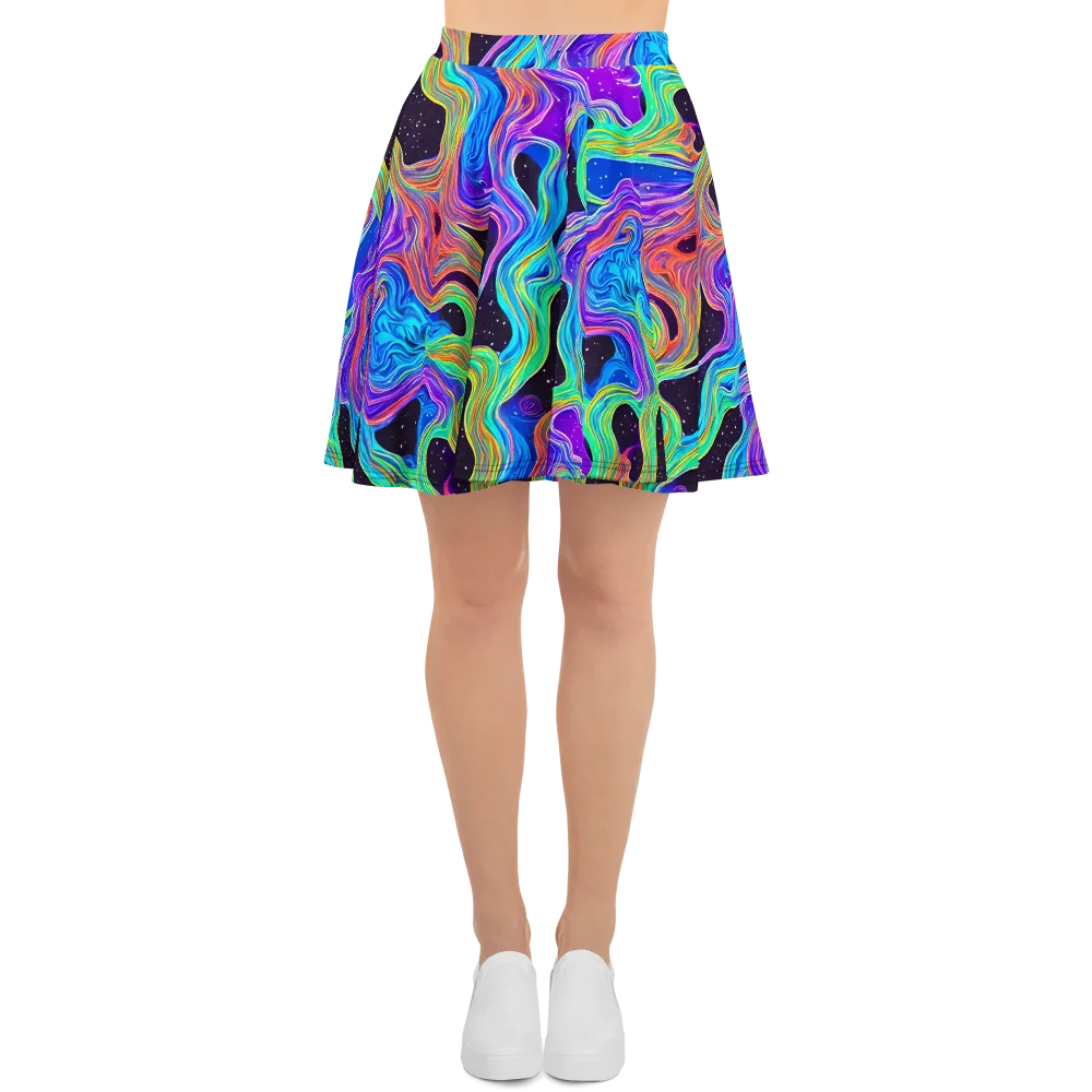Infinite Chromatics on Skater Skirt — Front