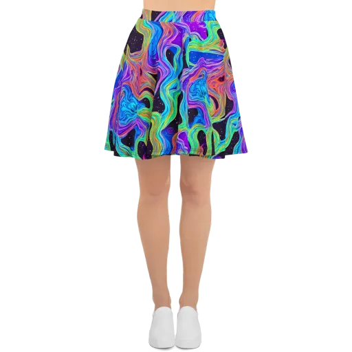 Infinite Chromatics on a Skater Skirt
