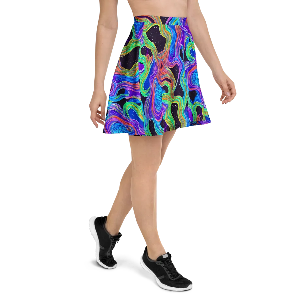 Infinite Chromatics on Skater Skirt — Right