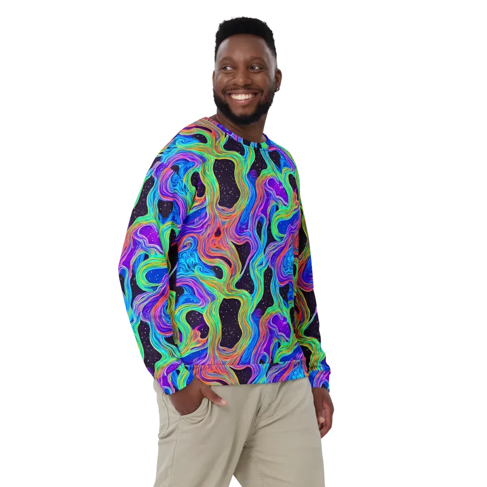 Infinite Chromatics on Sweatshirt — Front