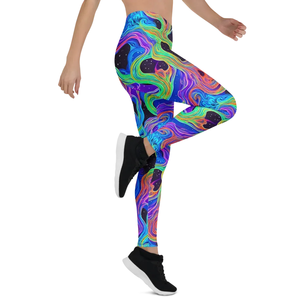 Infinite Chromatics on Leggings — Right