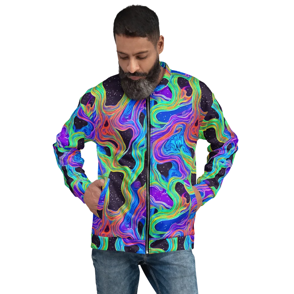 Infinite Chromatics on Bomber Jacket — Front
