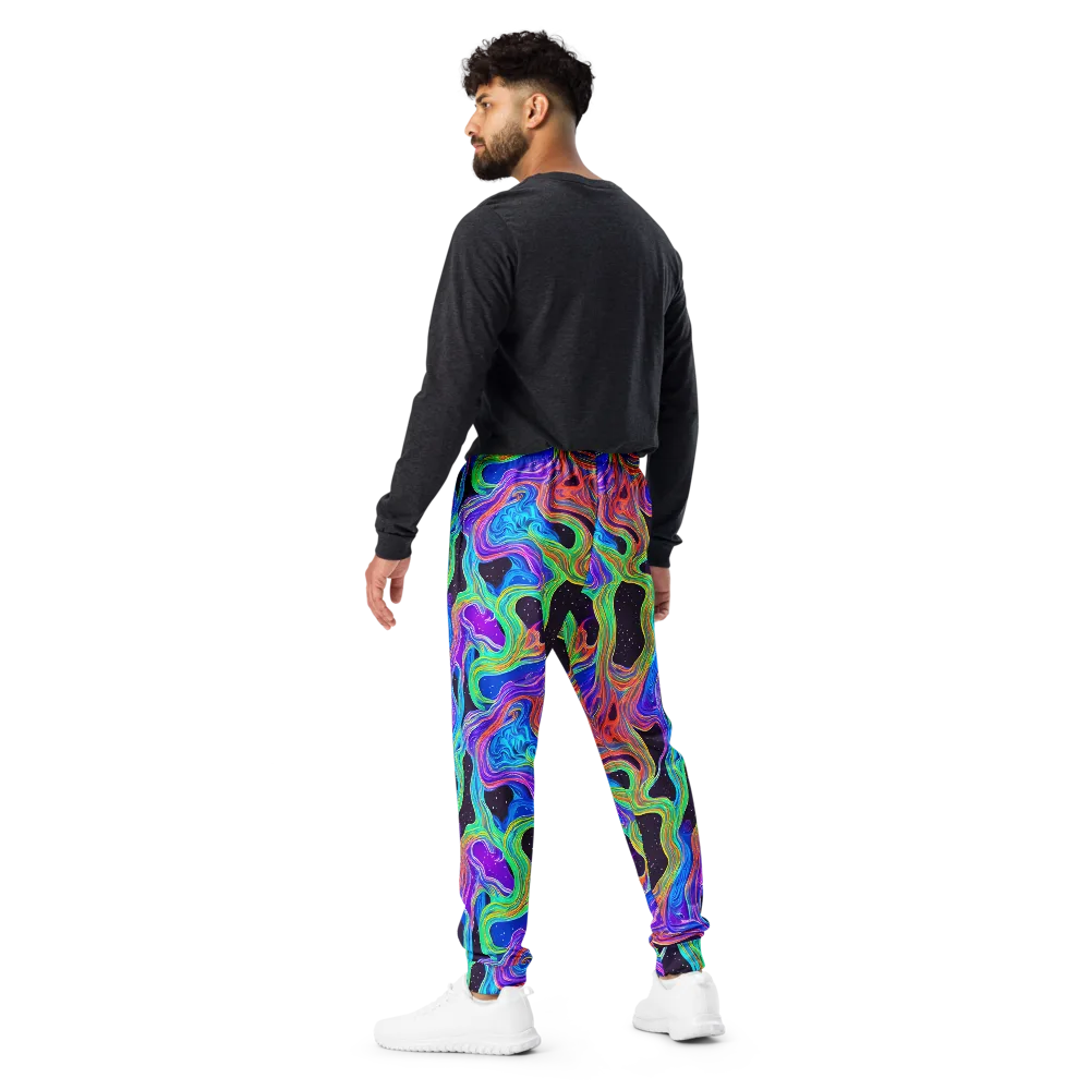 Infinite Chromatics on Men's Joggers — Back