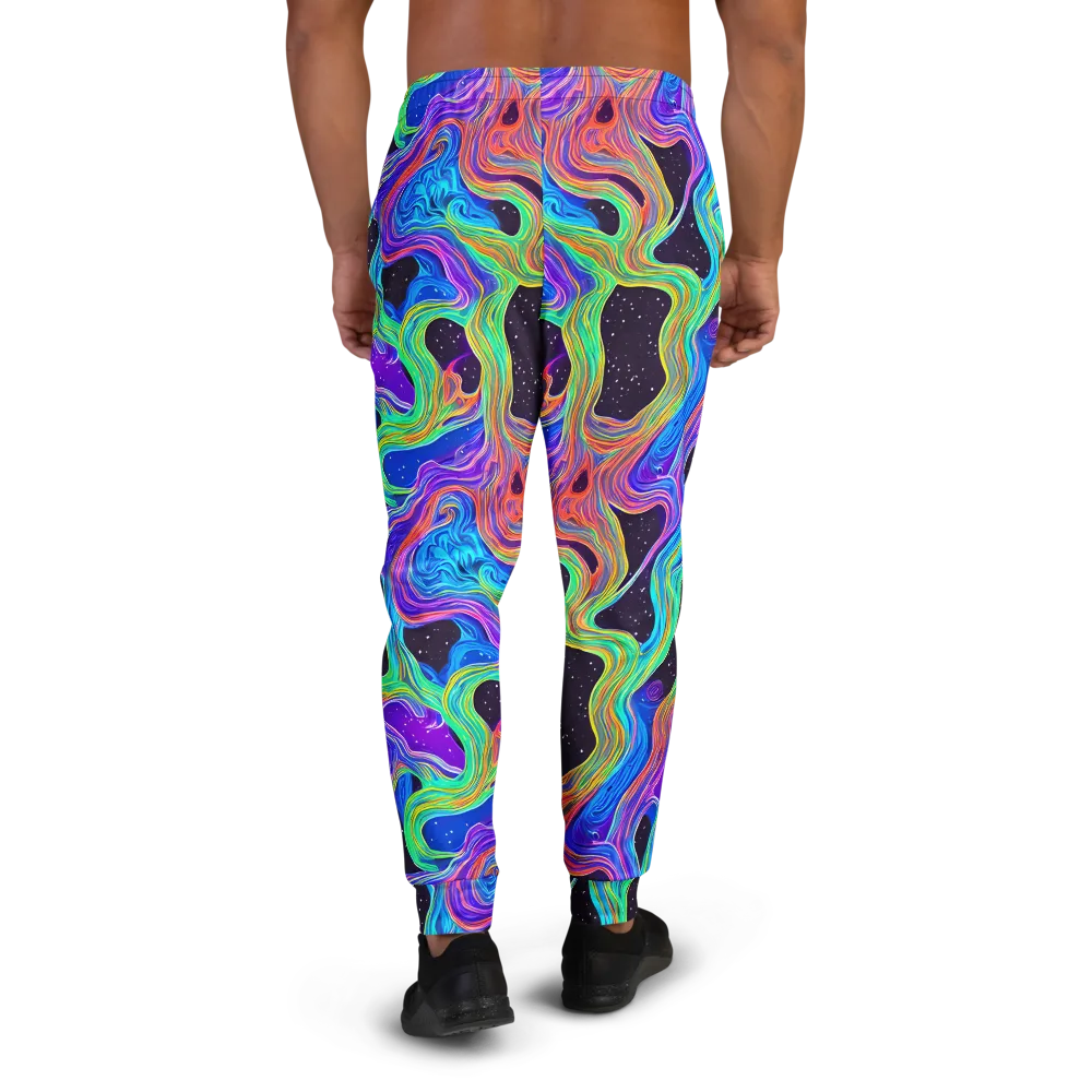 Infinite Chromatics on Men's Joggers — Back