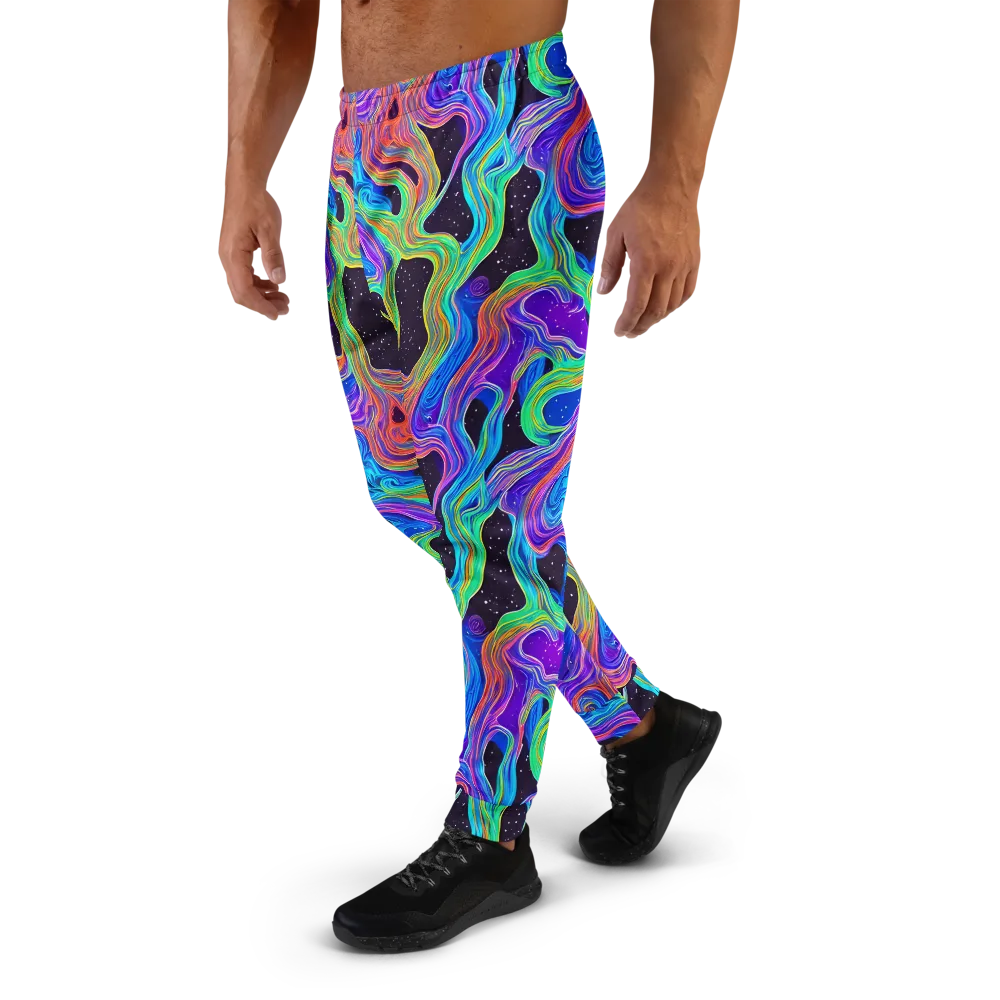Infinite Chromatics on Men's Joggers — Left