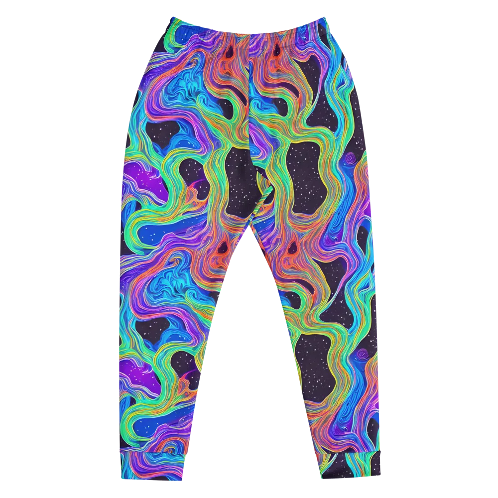 Infinite Chromatics on Men's Joggers — Front