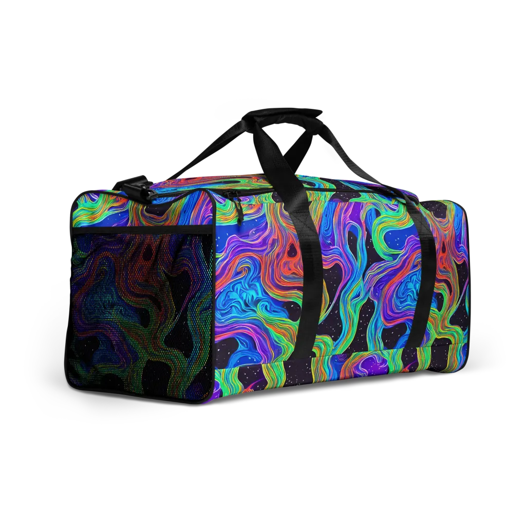 Infinite Chromatics on Duffle Bag — Right Front