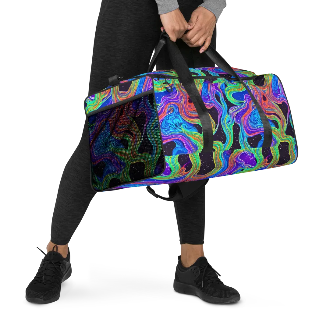 Infinite Chromatics on Duffle Bag — Right Front