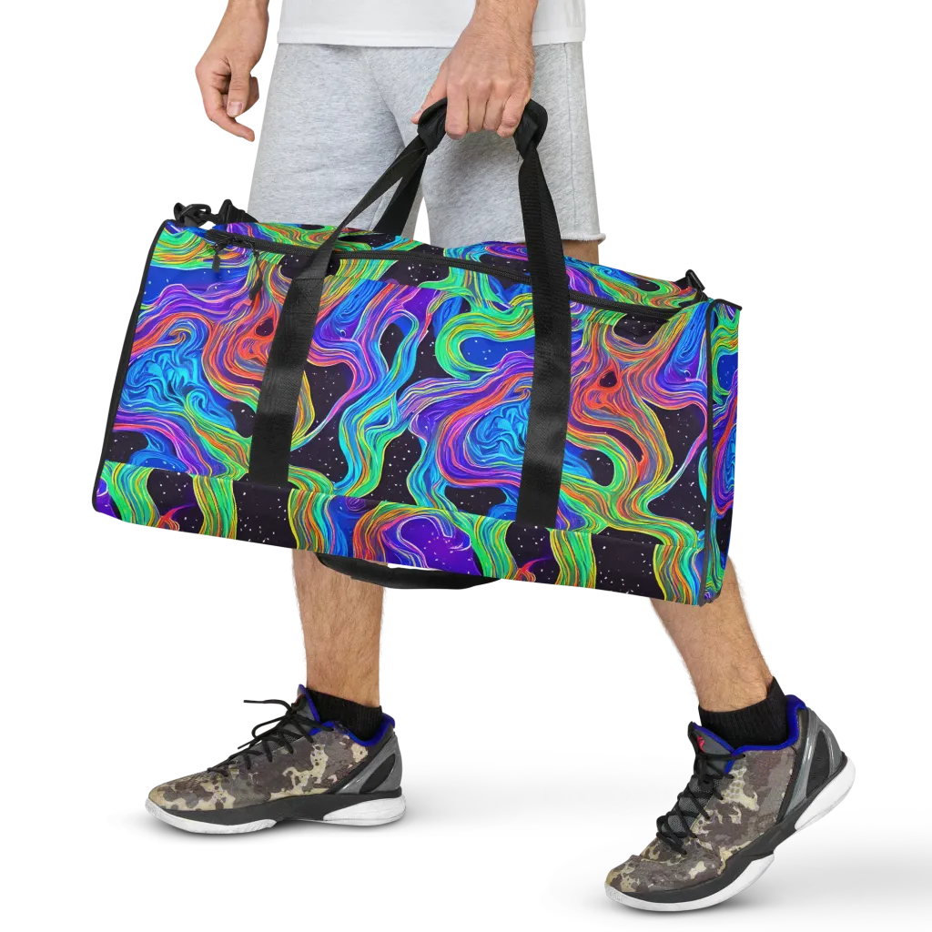 Infinite Chromatics on Duffle Bag — Front